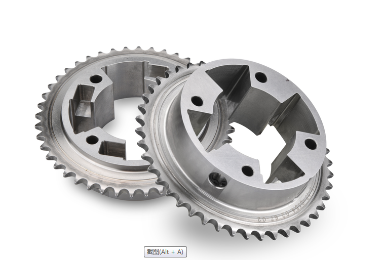 VVT low-alloy steel intake and exhaust sprocket